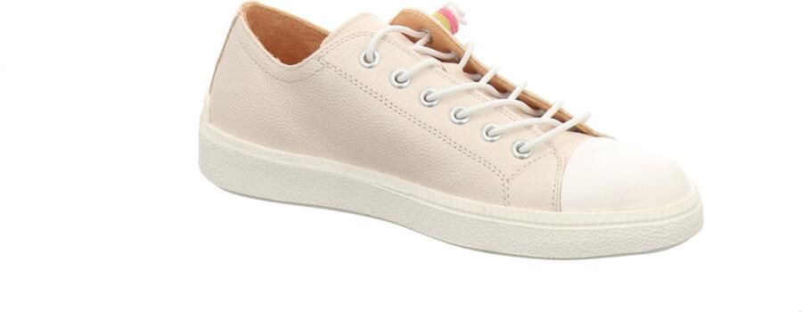 THINK! Sneakers laag 'Turna' lichtbeige wit