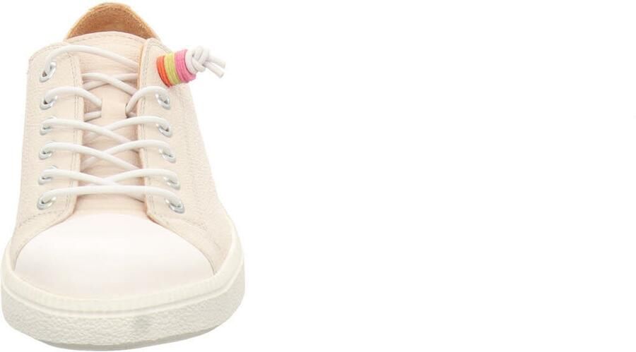THINK! Sneakers laag 'Turna' lichtbeige wit
