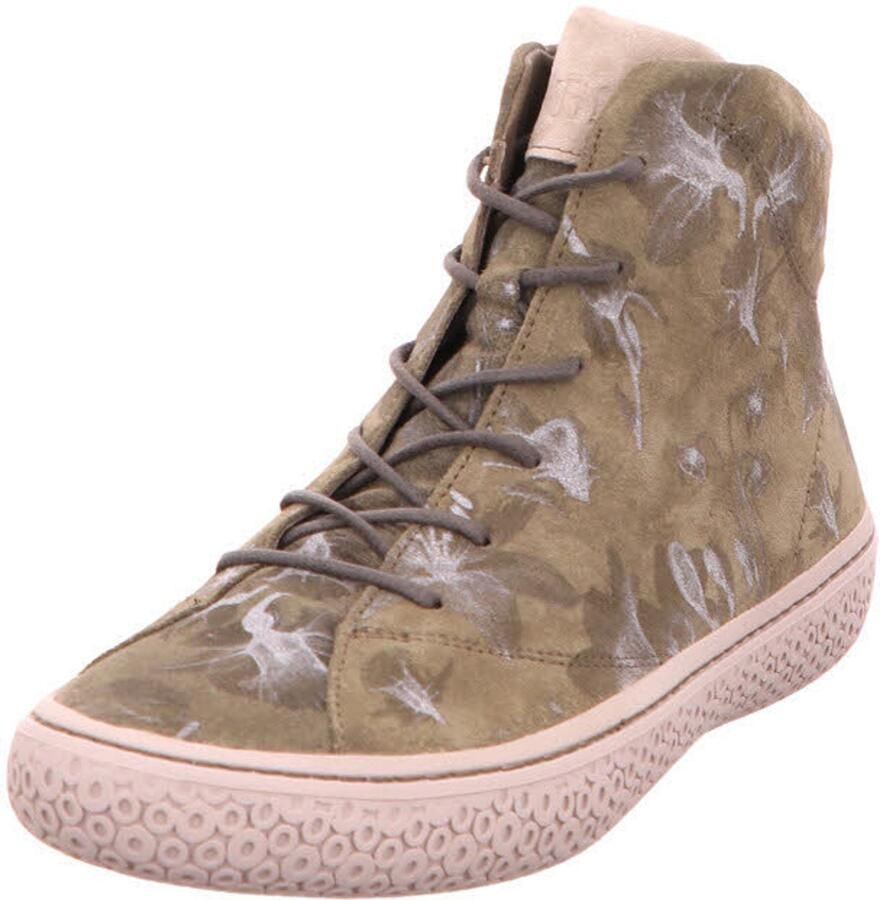 Think! Veloursleren Veterschoenen met Platte Zool