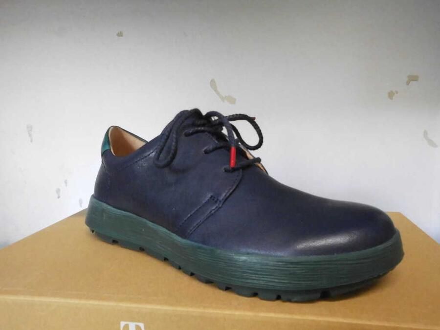 Think dames veterschoenen blauw