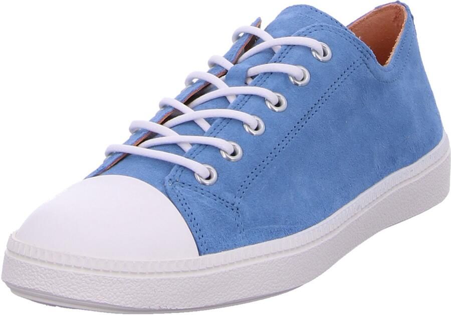 Think dames veterschoenen blauw