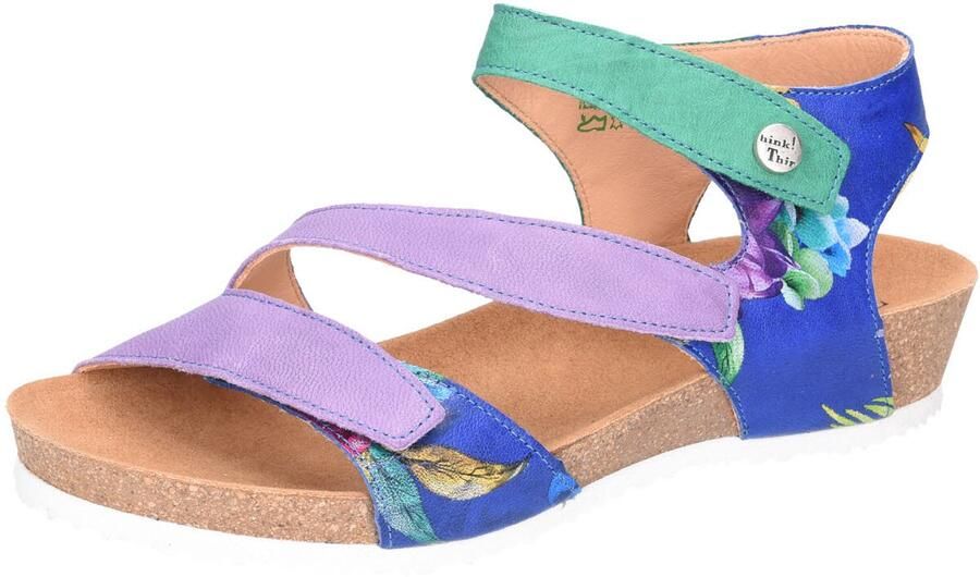 Think! Blauwe Casual Veterschoen voor Dames