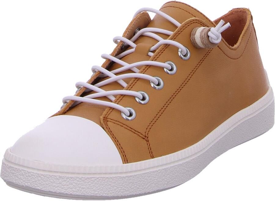 Think dames veterschoenen geel
