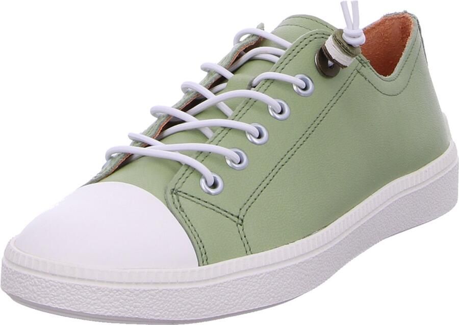 Think dames veterschoenen groen
