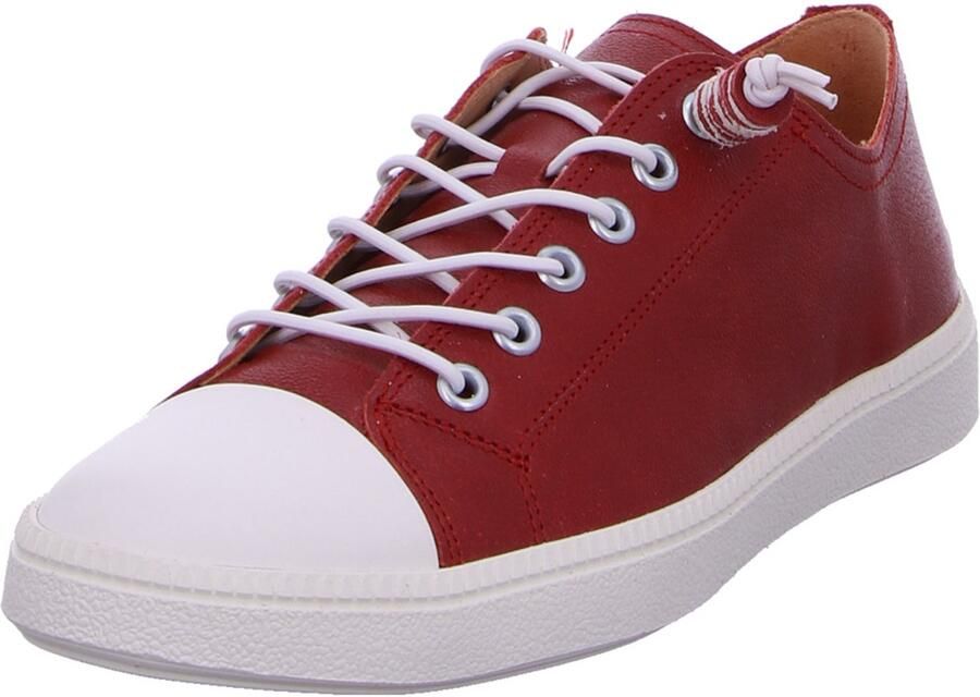 Think dames veterschoenen rood