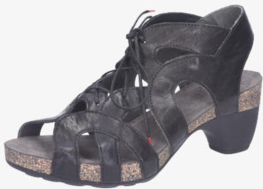 Think dames veterschoenen zwart