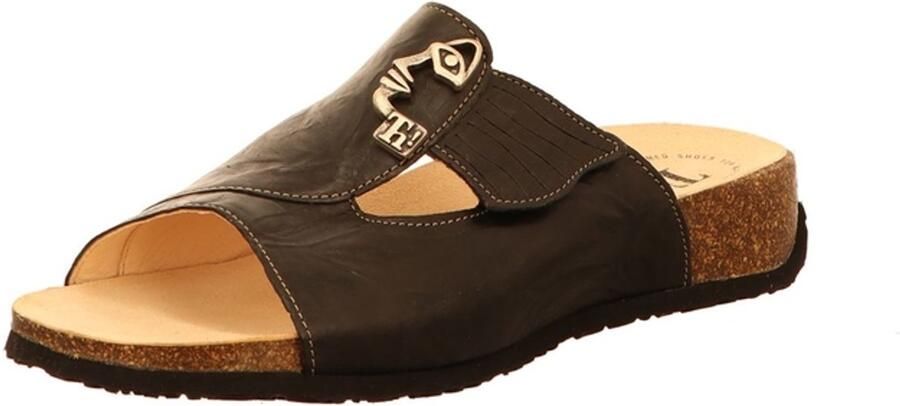 Think! Mizzi 02 Zwarte Sandalen