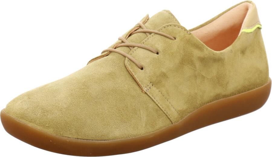 Think! Groene Veterschoen Veloursleer Green Dames