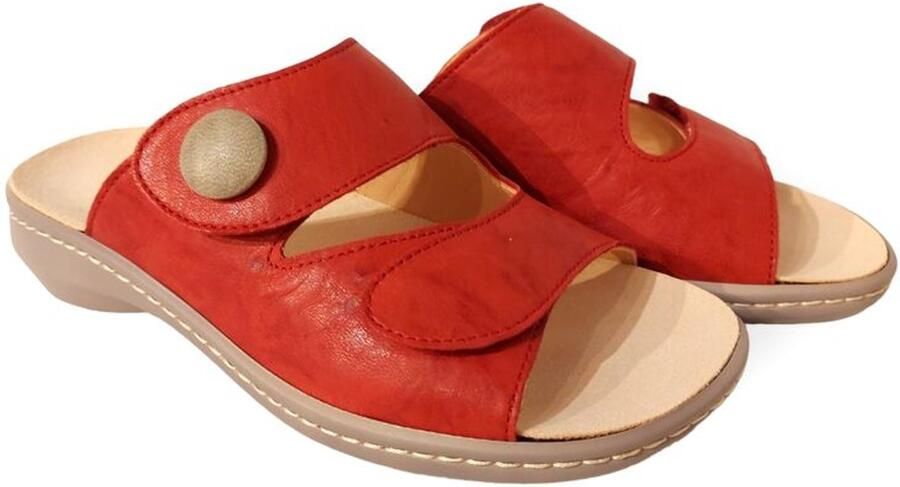 Think ! Slipper Camilla 3-000671-5030 Fire Combi Rood