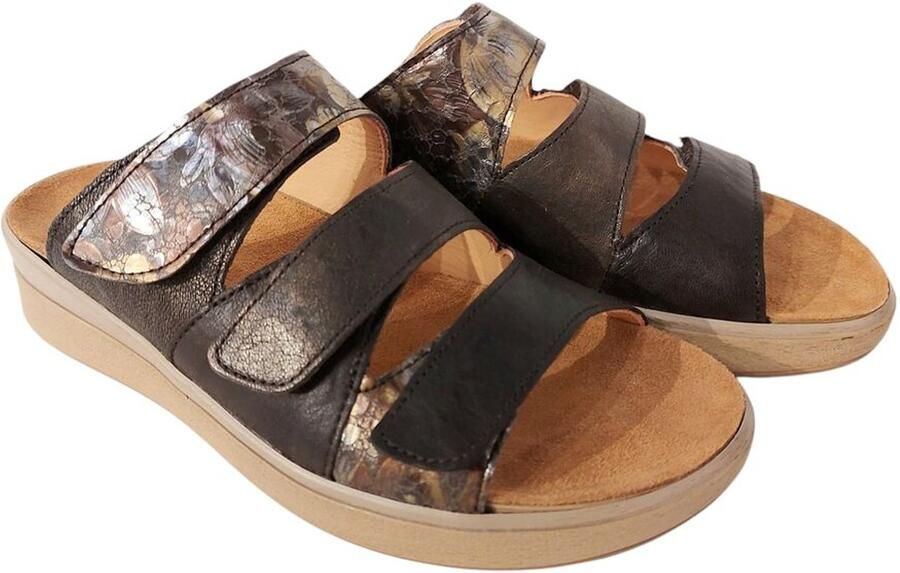 Think ! Slipper Meggie 3-000444-3010 Espresso Combi