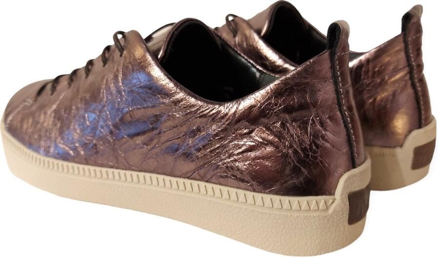 Think ! Turna Veterschoenen 3-000227-3030 Taupe Metallic Combi