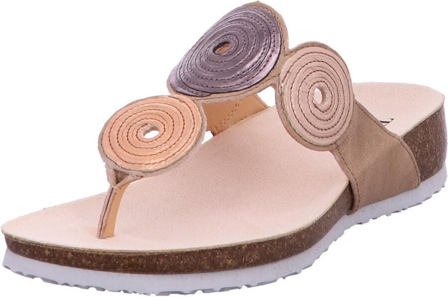 Think unisex veterschoenen beige