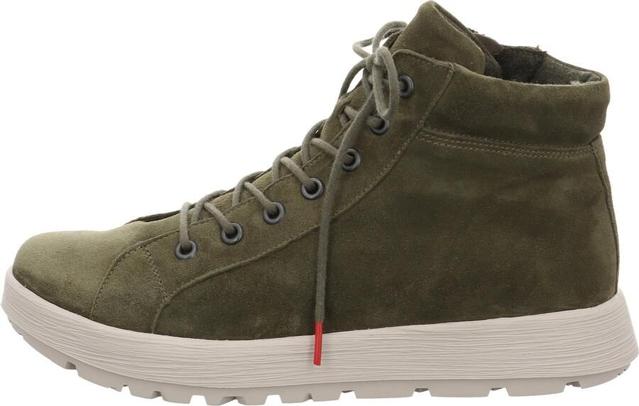 Think unisex veterschoenen olijfgroen