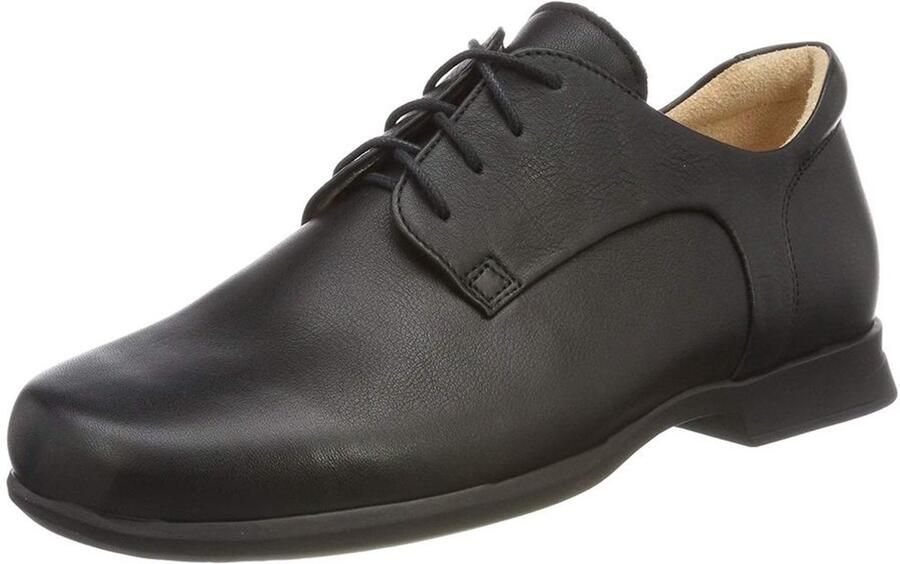 Think! Zwarte Veterschoenen