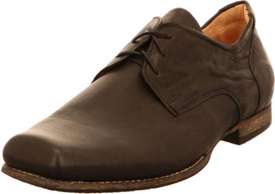 Think! Guru 01 Zwarte Veterschoenen Black Heren