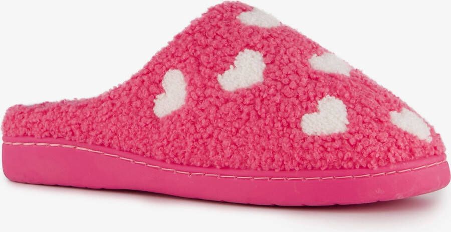 Thu!s dames sloffen met hartjes roze Pantoffels
