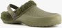 Thu!s gevoerde heren klompen groen Clogs - Thumbnail 3