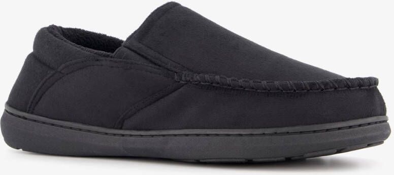 Thu!s gevoerde heren pantoffels zwart Sloffen