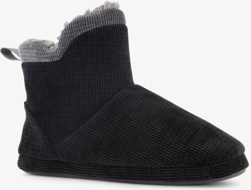 Thu!s gevoerde heren sloffen zwart Pantoffels