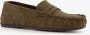 Thu!s heren mocassin pantoffels bruin Sloffen - Thumbnail 1