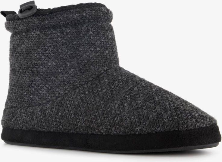 Thu!s heren sloffen zwart grijs Pantoffels