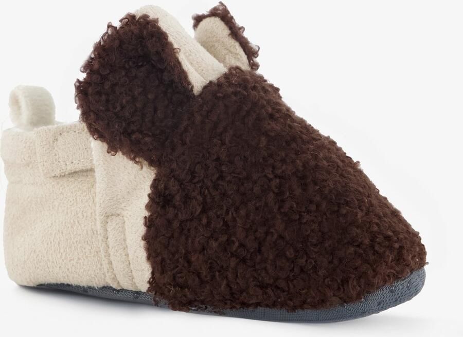 Thu!s kinder pantoffels beer bruin Sloffen