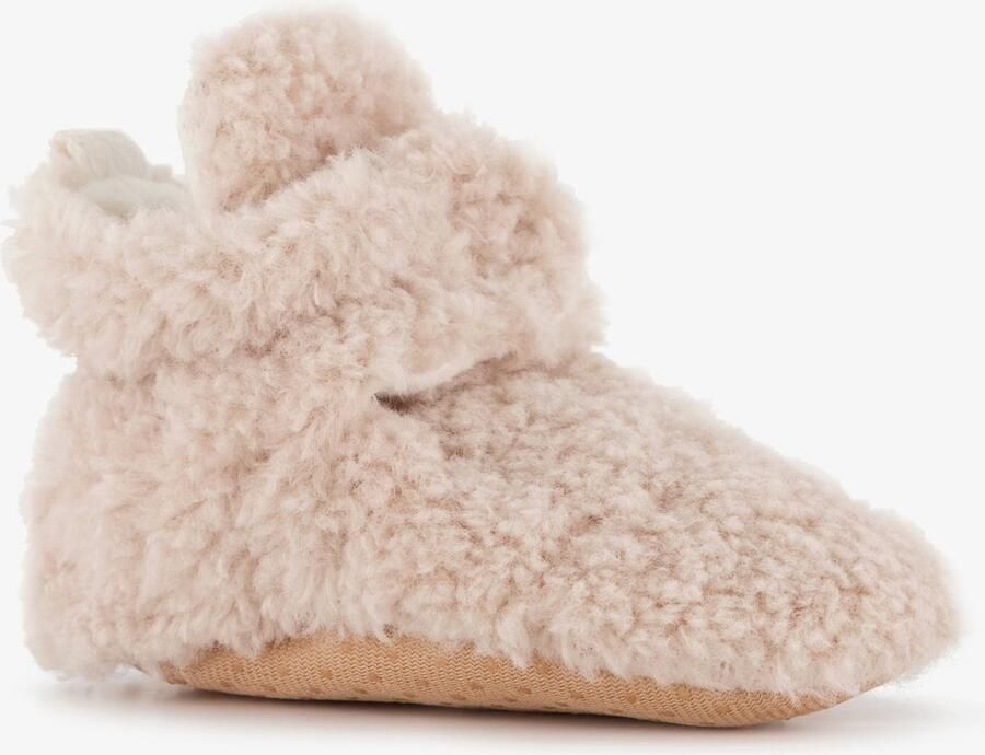 Thu!s kinder teddy pantoffels beige Sloffen