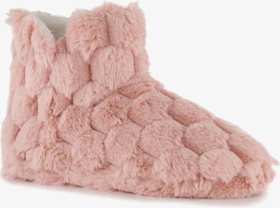Thu!s dames pantoffels hoog roze Sloffen