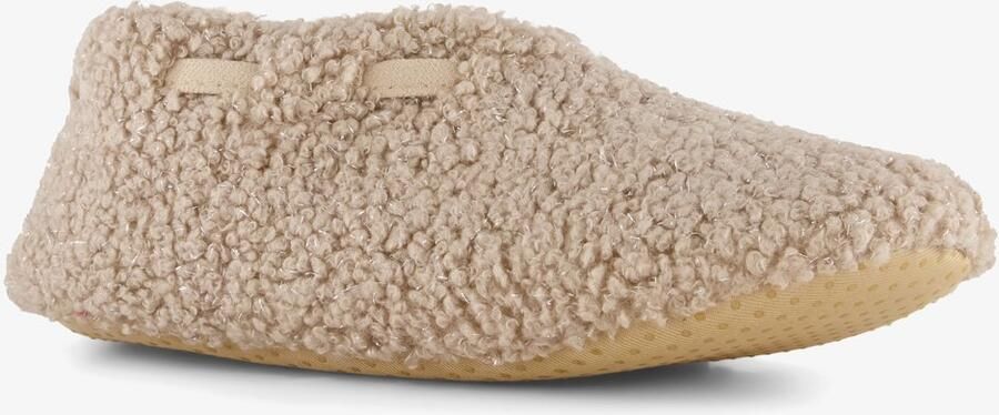 Thu!s gevoerde dames teddy sloffen beige Pantoffels - Foto 1