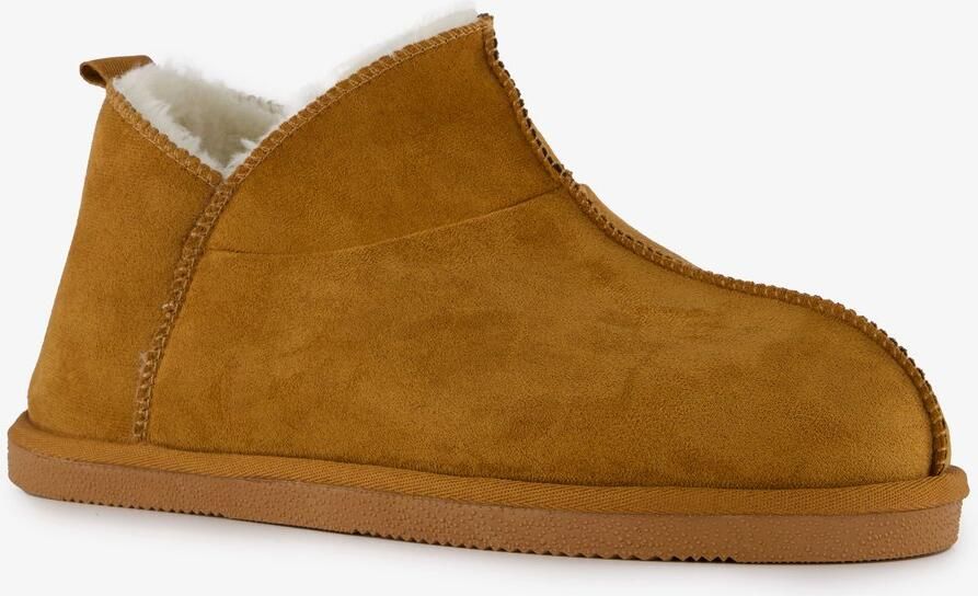 Thu!s halfhoge heren pantoffels bruin Sloffen