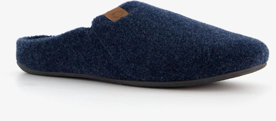 Thu!s heren instap pantoffels blauw Sloffen