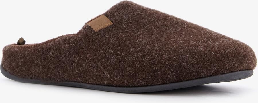 Thu!s heren instap pantoffels bruin Sloffen