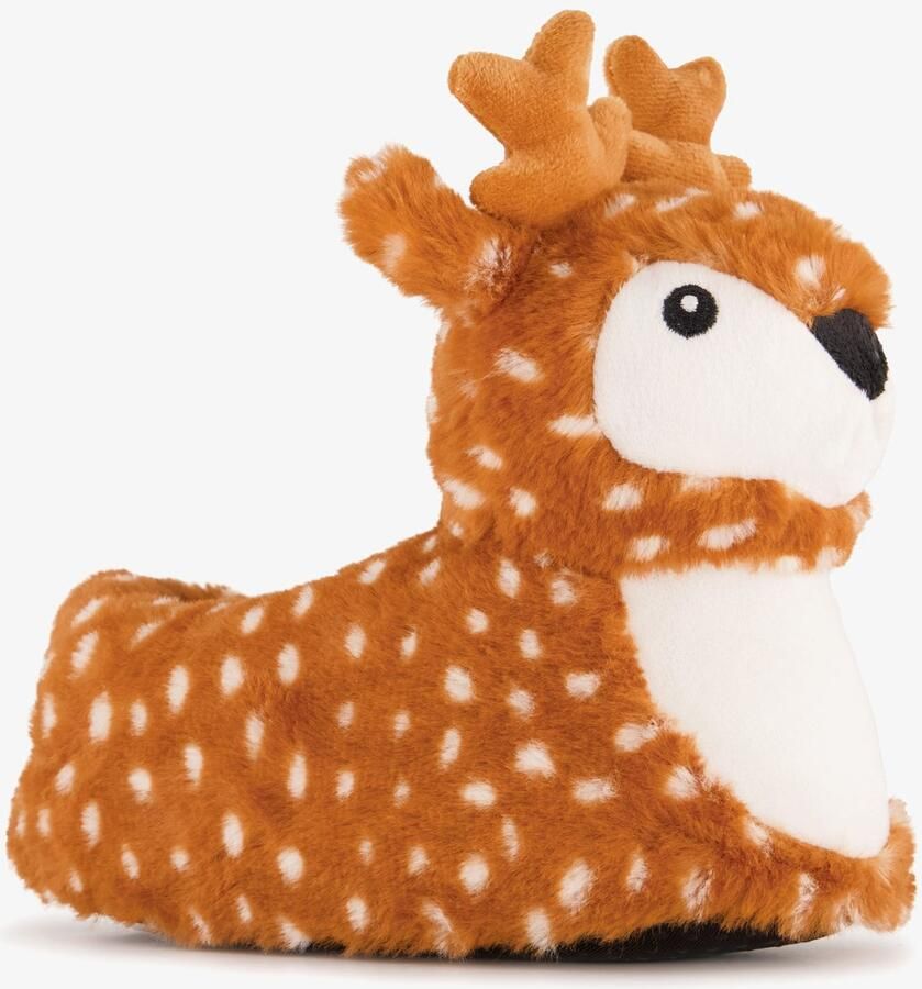 Thu!s kinder pantoffels hert bruin Sloffen