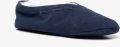 Thu!s leren heren Spaanse sloffen blauw Pantoffels - Blauw