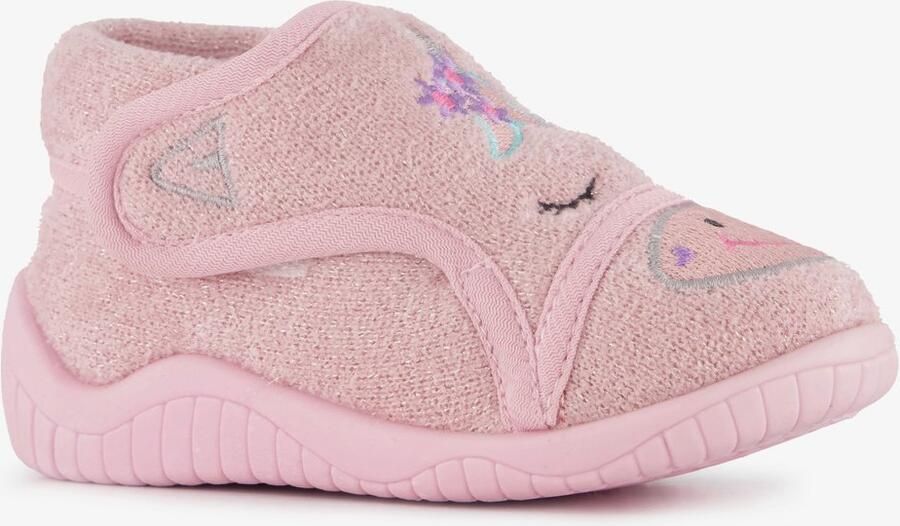 Thu!s meisjes pantoffels unicorn lichtroze Sloffen