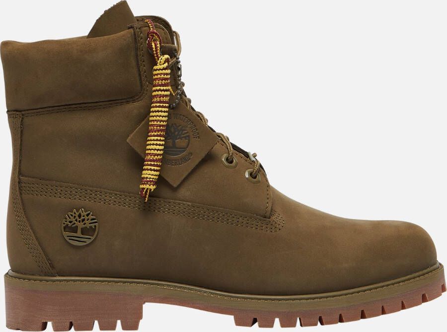 Timberland 6 HERITAGE PREMIUM WATERPROOF BOOT OLIVE NUBUCK