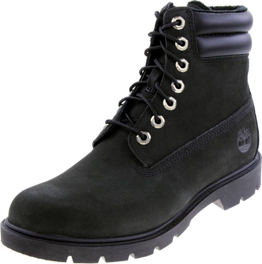 Timberland 6-Inch Basic Herenlaarzen Laarzen Waterdicht zwart Nubuck