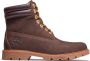 Timberland 6in Water Resistant Basic Veterschoenen Hoog donkerbruin - Thumbnail 1