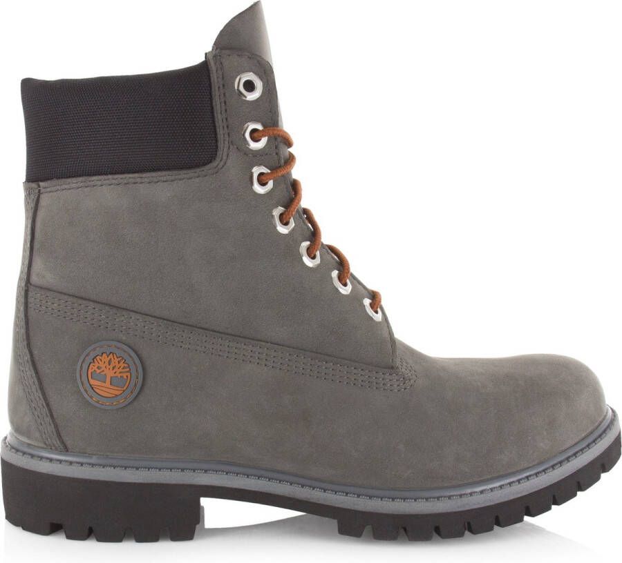 Timberland 6" Premium Boot Boots Schoenen medium grey nubuck maat: 45 beschikbare maaten:44 45