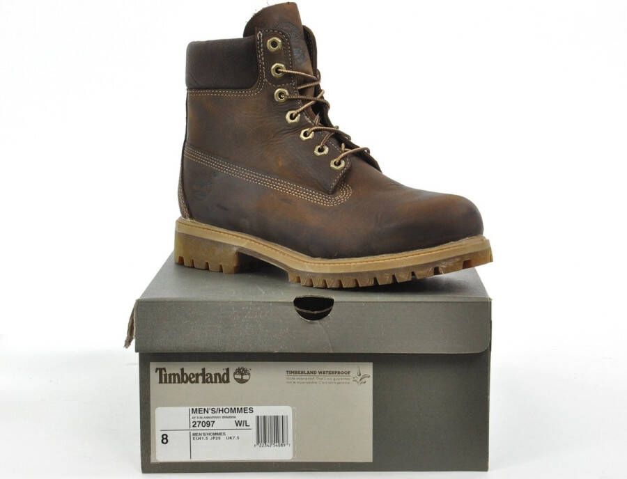 Timberland TB027097 Volwassenen Heren sneakersVrije tijd half hoog Kleur Bruin