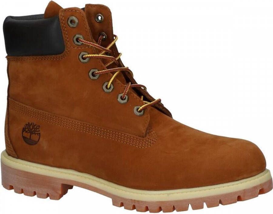 Timberland 6 Inch Premium Boot Orange Schoenmaat 41 Laarzen TB0720668271