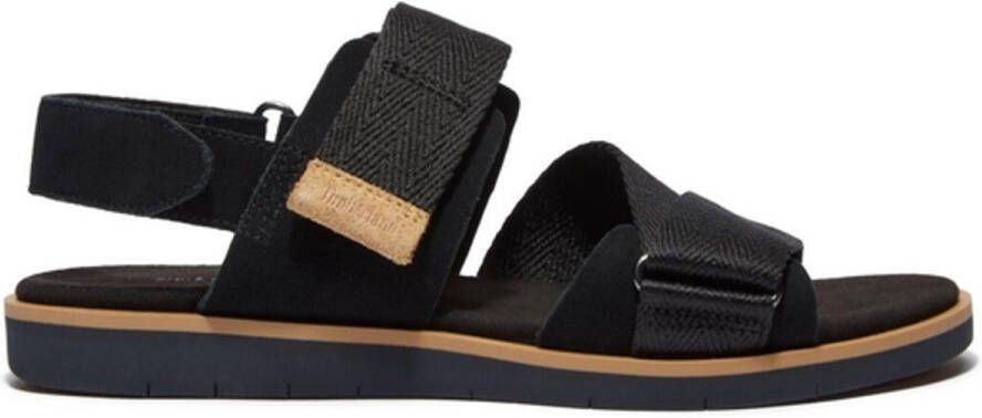 Timberland ADLEY SHORE BACKSTRAP SANDAL BLACK SUEDE Dames Sandalen BLACK SUEDE