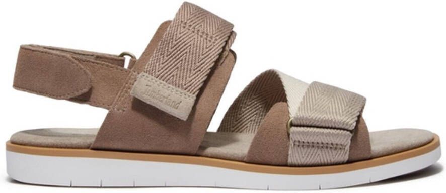 Timberland ADLEY SHORE BACKSTRAP SANDAL TAUPE SUEDE Dames Sandalen TAUPE SUEDE