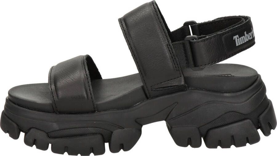 Dad Sandals Adley Way Sandal 2 Band Sandalen Dames Zwart