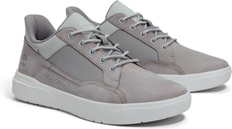 Timberland ALLSTON LOW LACE UP SNEAKER LIGHT GREY NUBUCK Heren Sneakers LIGHT GREY NUBUCK