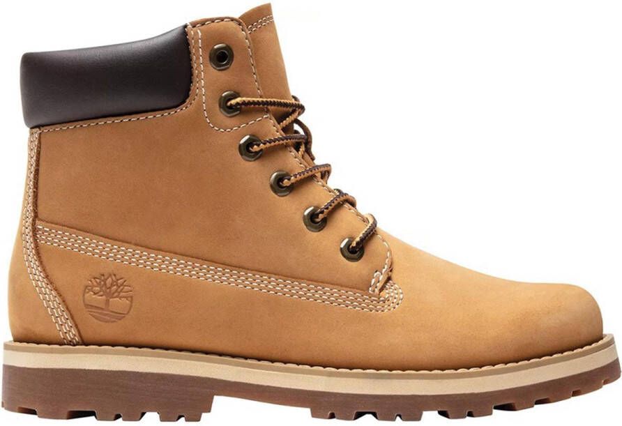 Timberland Bootschoenen Vrouwen licht bruin donker bruin