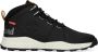 Timberland Brooklyn City Mid Hoge sneakers Leren Sneaker Zwart - Thumbnail 1