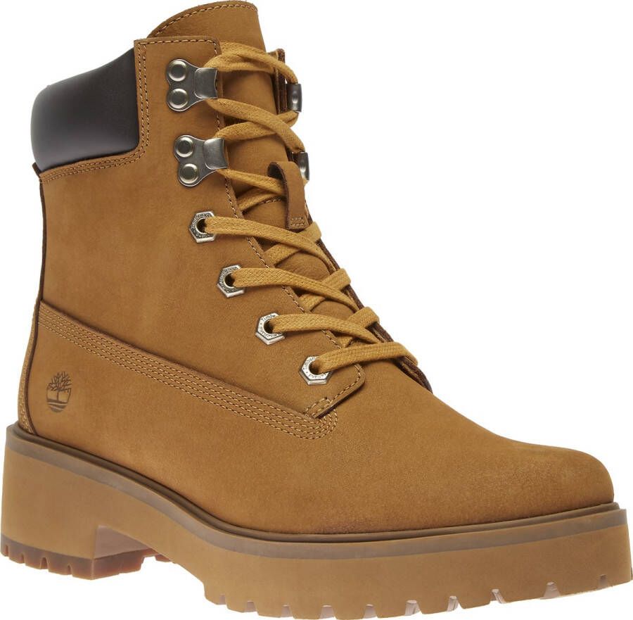 Timberland 6 INCH LACE UP BOOT WHEAT Dames Veterschoenen WHEAT