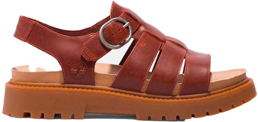 Timberland Women's Clairemont Way Fisherman Sandal Sandalen bruin