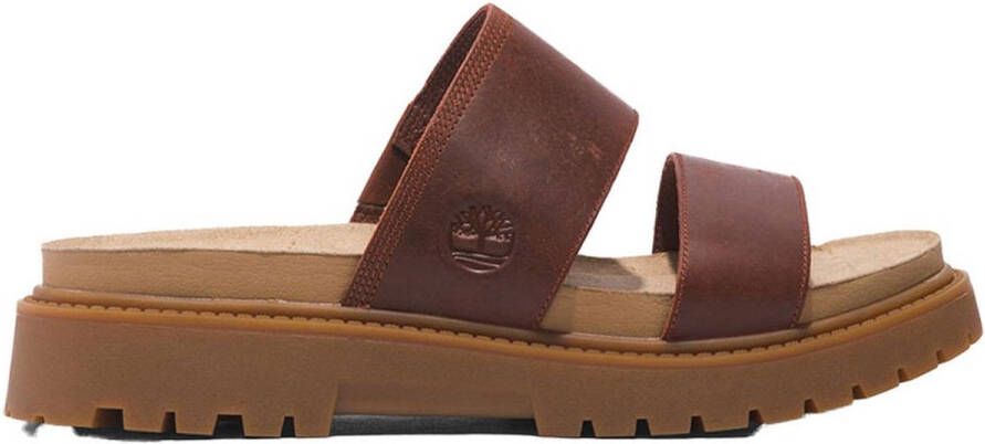 Timberland Women's Clairemont Way Slide Sandal Sandalen bruin